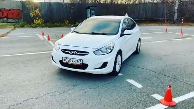 Параллельная парковка Автодром ГАИ Челябинск смотреть онлайн