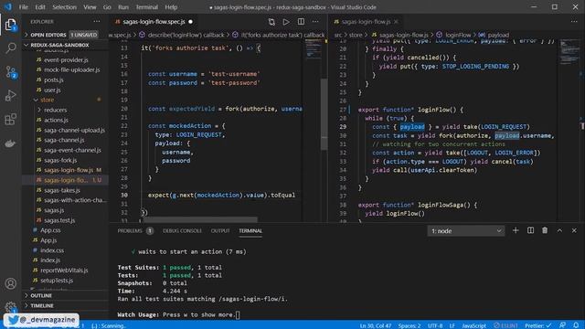 Как тестировать Redux Saga? Тестирование fork смотреть онлайн