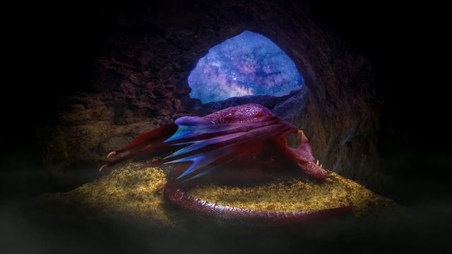 Dragon's Lair - Fantasy Dragon's Cave Ambience ASMR - 3 hours смотреть онлайн