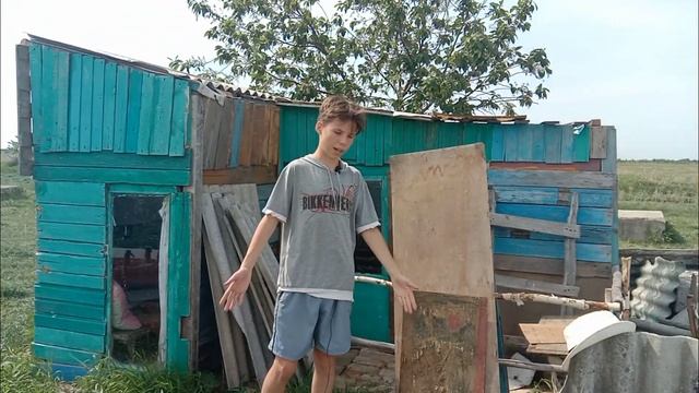 РЕМОНТ КРЫШИ В ДОМИКЕ #28