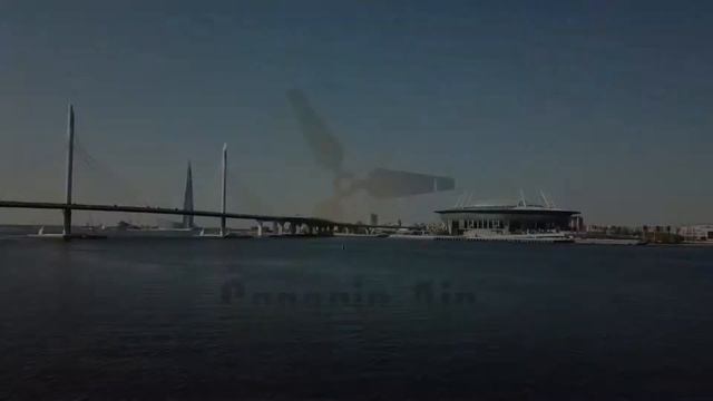 Аэросъемка Стадиона "Газпром Арена" смотреть онлайн