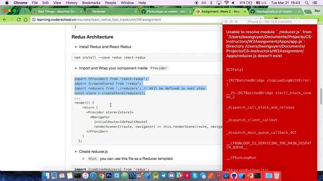 CoderSchool - React Native - Week 2 - Part 1 смотреть онлайн