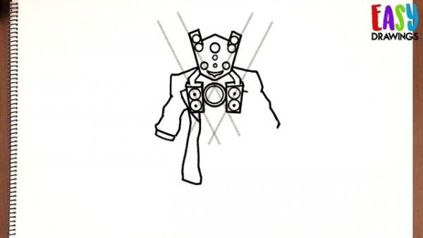 HOW TO DRAW TITAN SPEAKER MAN - Skibidi Toilet Roblox - Giant Speakerman