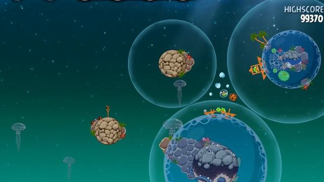 Angry Birds Space Прохождение Pig Dipper. Уровень 6-26 смотреть онлайн