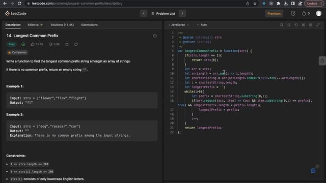 LeetCode Series: Longest Common Prefix смотреть онлайн