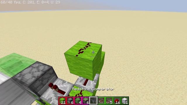 Minecraft 3 by 3 piston door turorial super fast (minecraft java edition) смотреть онлайн