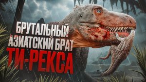 Брутальная версия Ти-Рекса из Азии. Тарбозавр против Экосистемы
