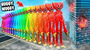 АРМИЯ РАДУЖНЫХ ХАГГИ ПРОТИВ НЕБОСКРЕБА! ОБОРОНА БАЗЫ ОТ СТРАШНОЙ ИГРУШКИ ХАГГИ В Garry`s Mod