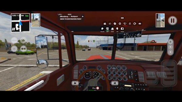 TRUCK SIMULATOR PRO USA Gameplay #trucksimulatorprousa ( Heavy Cargo ) | ANDROID/IOS Simulator game