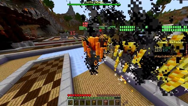 ТЫ НЕ ПРОЙДЁШЬ. ВСЕ МИНИ-ИГРЫ МАЙНКРАФТА ЧЕЛЛЕНДЖ №28 Minecraft Tower Defense смотреть онлайн