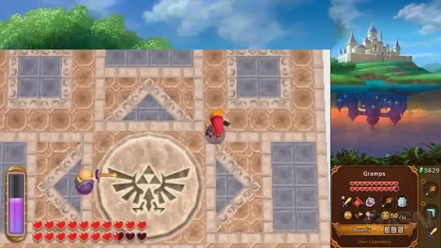 The Legend of Zelda: A Link Between Worlds -- Gramps Gameplay смотреть онлайн