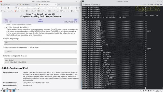 13. Chapter 8: 8.28 to 8.46 Installing Basic System Software - How to build Linux From Scratch (LFS смотреть онлайн
