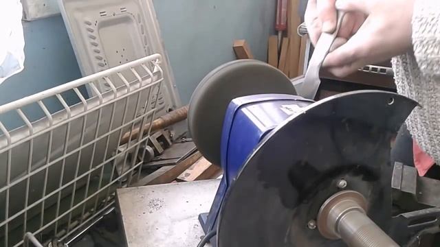 Клинок из мех пилы R9 с травлением