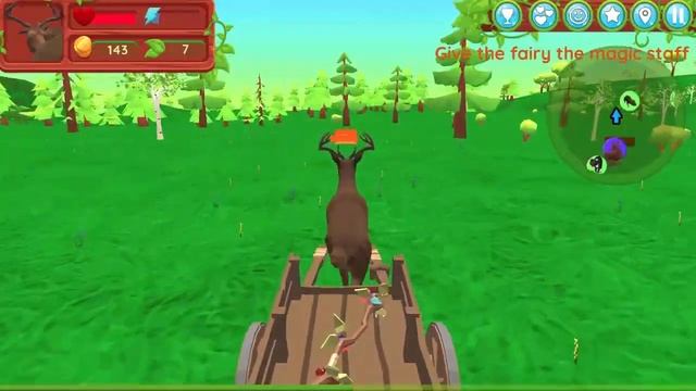 Deer Simulator - Animal Family Game Walkthrough смотреть онлайн