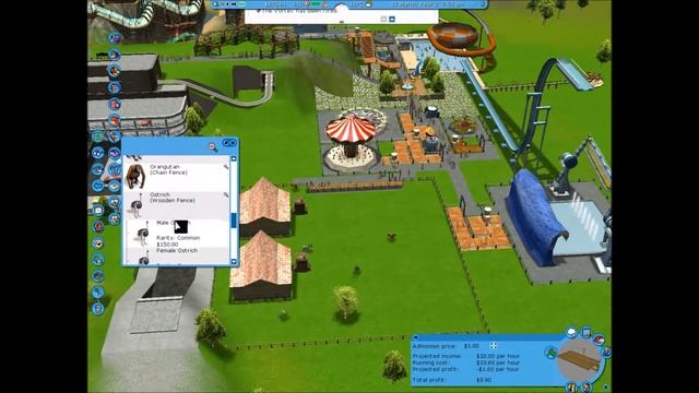 Rollercoaster Tycoon 3, Soaked!; Career Mode, Scenario 6; World of the Sea смотреть онлайн