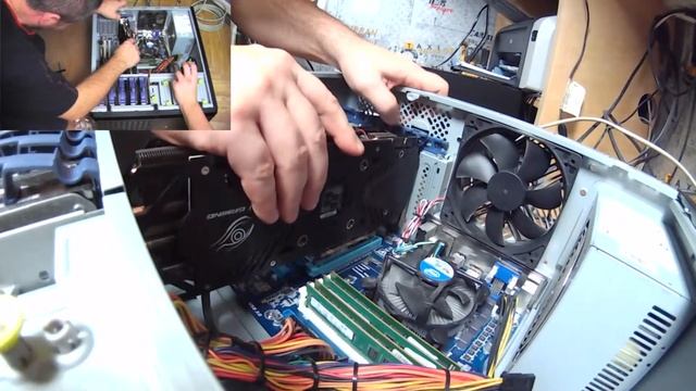 Установка Видеокарты GTX 970 4G смотреть онлайн