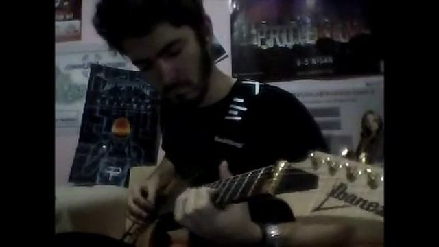 DragonForce - Black Fire Guitar Solo Cover смотреть онлайн