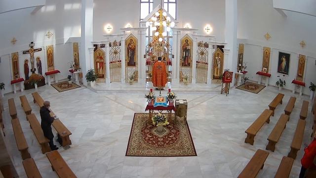 П'ятниця. Утреня та Літургія Напередосвячених Дарів. [8 квітня, 07:20] смотреть онлайн