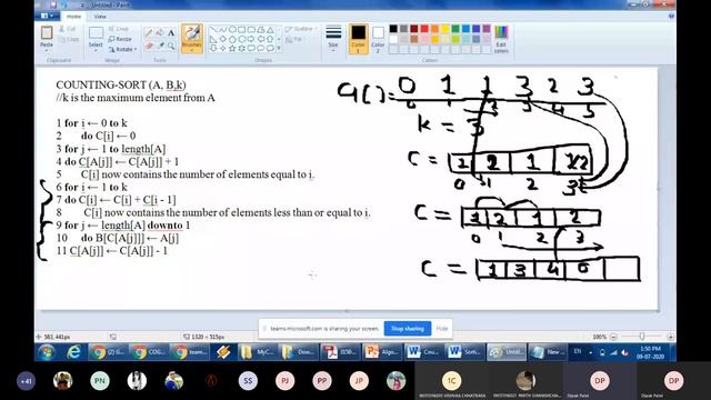 Counting Sort-Sorting in Linear Time | Example | Sorting in O(N)| Varieties смотреть онлайн