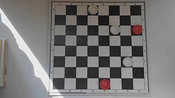 Три дамки против дамки и простой h6