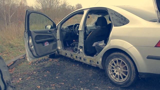 Ремонт Форд Фокус 2 (замена порогов, стойки) Часть 5 смотреть онлайн