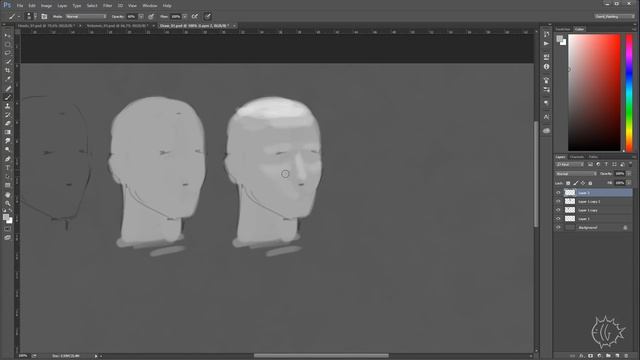 Основы объёмного рисования в Photoshop смотреть онлайн
