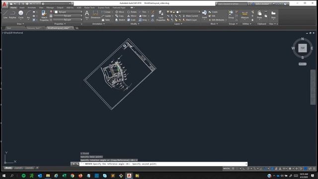 Starting AutoCAD drawing, Importing Control Points and PDF - Layout Series (1 of 3) смотреть онлайн