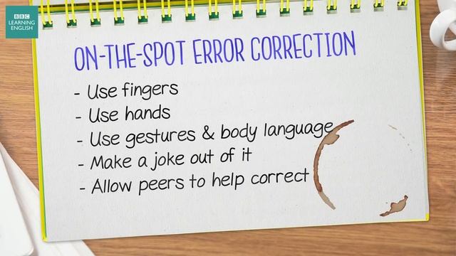 The Teachers' Room: Correcting errors смотреть онлайн
