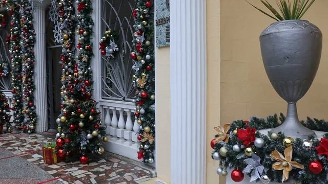 Новый год в Сочи 2022. Прогулка по городу Сочи. смотреть онлайн