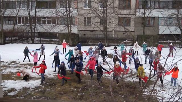 "Красно солнышко" - флешмоб смотреть онлайн