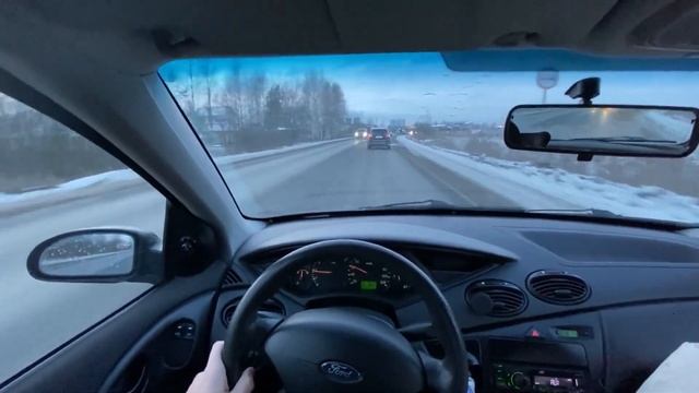 2004 Ford Focus 1,6 мт - Тест драйв от первого лица смотреть онлайн