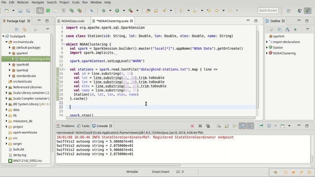 Spark ML Clustering Part 1 (using Scala) смотреть онлайн