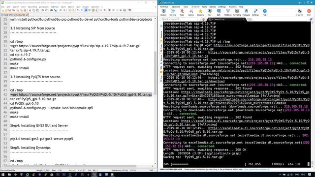 How to install GNS3 on Centos 7 смотреть онлайн