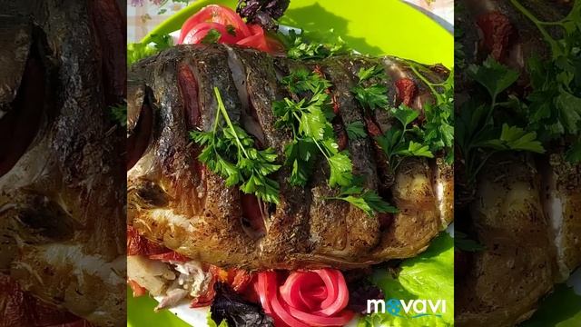 Вы точно уверены, что не любите рыбу?Как приготовить зеркального карпа в духовке целиком. . смотреть онлайн