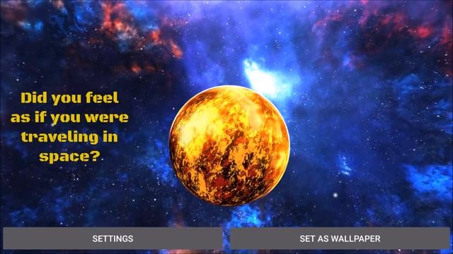 3D Space Planets LWP - Android смотреть онлайн