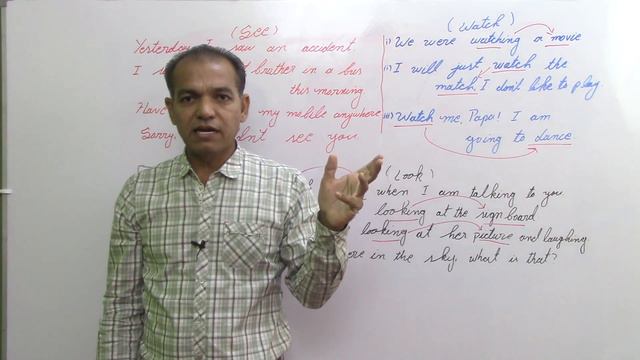 Difference between “Look”, “ Watch” & “ See” - By Sarwan Khattak Urdu/Hindi смотреть онлайн