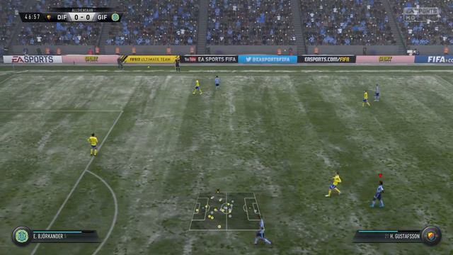 Djurgårdens IF vs GIF Sundsvall - 1-0 - Allsvenskan (Fifa 17, Career Mode) смотреть онлайн