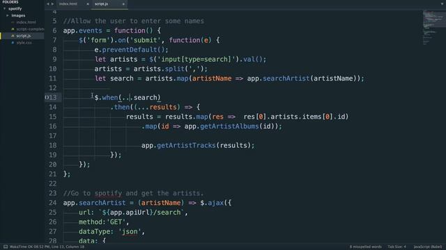 Let's Code Along - Spotify Playlist Generator смотреть онлайн