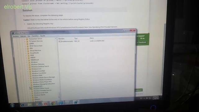 Error al instalar impresora red local / error x0000006 / solución смотреть онлайн