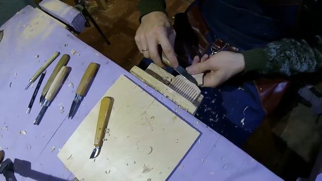 Гребень для бороды своими руками. Хобби на каждый день смотреть онлайн