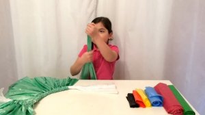 Как сделать юбку ТУТУ из пакетов. Из подручных средств. Для конкурса. Бросовый материал. (Эмилия)