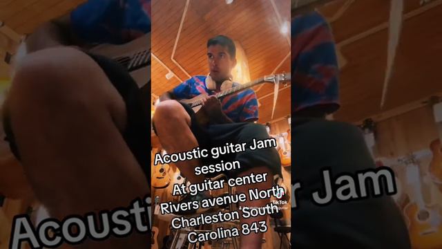 Blake Joseph jamming Jane says by Jane's addiction on fender acoustic guitar center rivers ave 843 смотреть онлайн