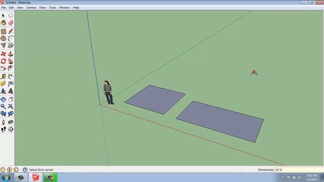 SketchUp #4 - The Rectangle Tool - Brooke Godfrey смотреть онлайн