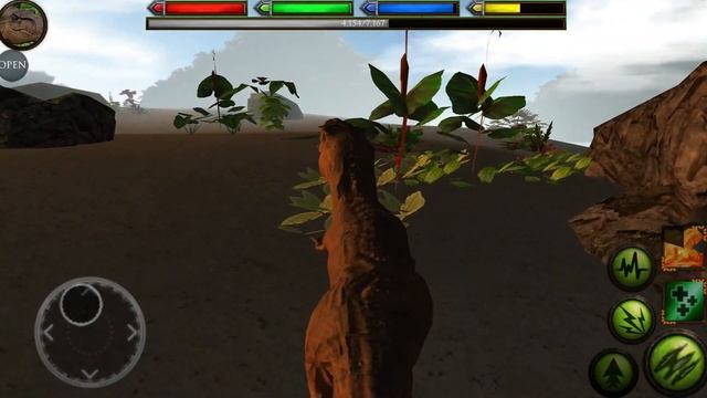 Ultimate Dinosaur Simulator Android Gameplay / T Rex Dino Simulator #2 смотреть онлайн