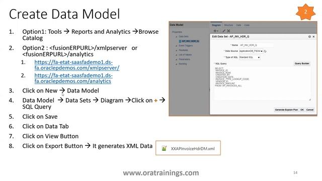 How To Create Data Model And Reports - Detail Steps For Beginner- Oracle BI Reports