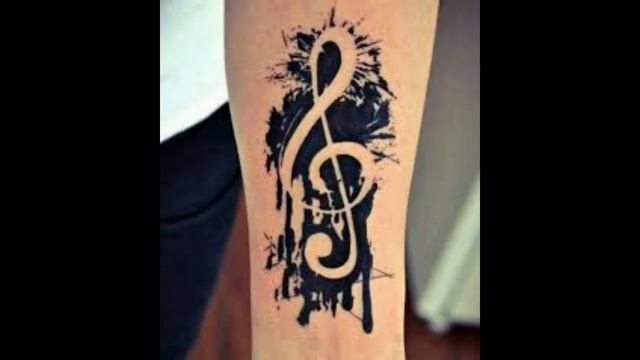 50 Music Tattoo Designs & Ideas смотреть онлайн