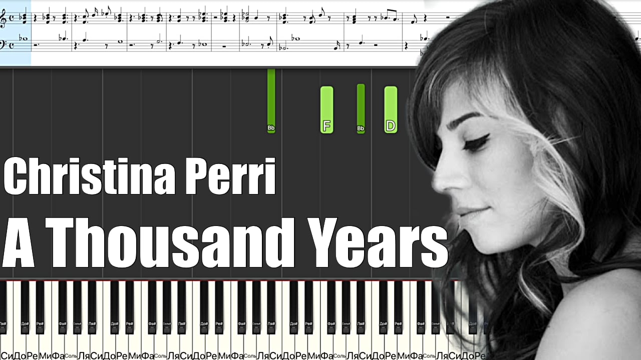 Christina Perri - A Thousand Years смотреть онлайн