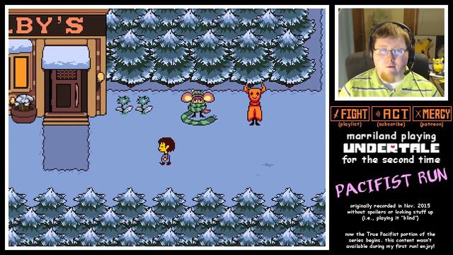 Undertale, Part 19 (Pacifist 08): Trashy Date! [Facecam + "Blind" Let's Play] смотреть онлайн