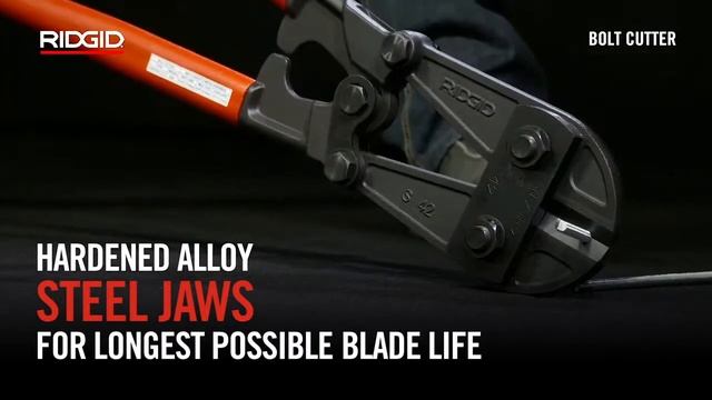 Арматурные ножницы RIDGID. Болторезы - кусачки для резки арматуры. Резать арматуру и проволоку. смотреть онлайн