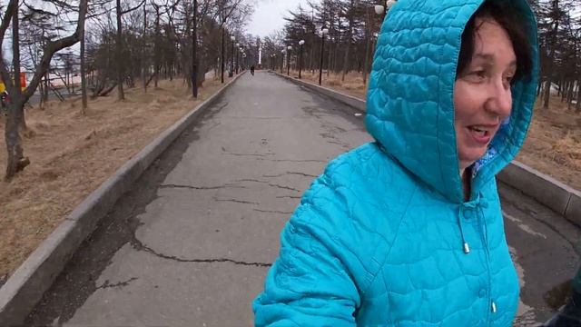 Магадан Городской парк весной и прогулка до Восхода по ул.Ленина. Современный Магадан 2020. смотреть онлайн